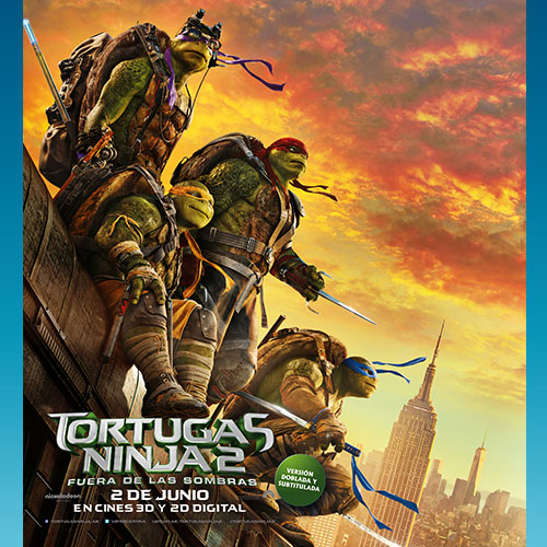 ¡Club Speedy te invita a la función exclusiva de Tortugas Ninjas 2!