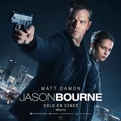 ¡Te invitamos la vuelta de "Jason Bourne"!